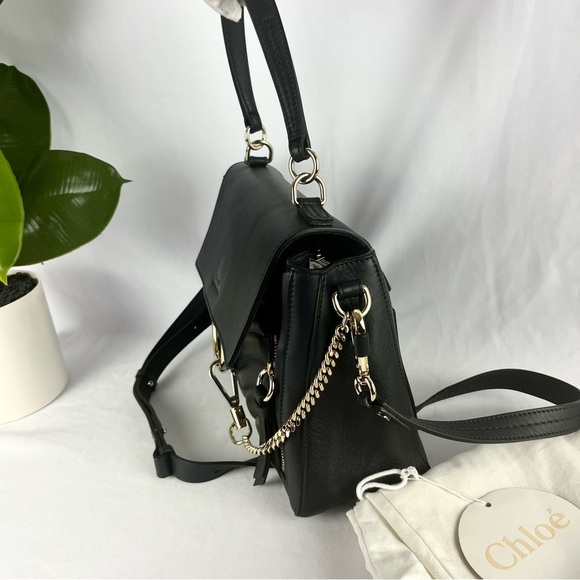 CHLOE Medium Faye Day Quilted Calf Leather Hand and Shoulder Bag Boho with COA - Picture 6 of 16